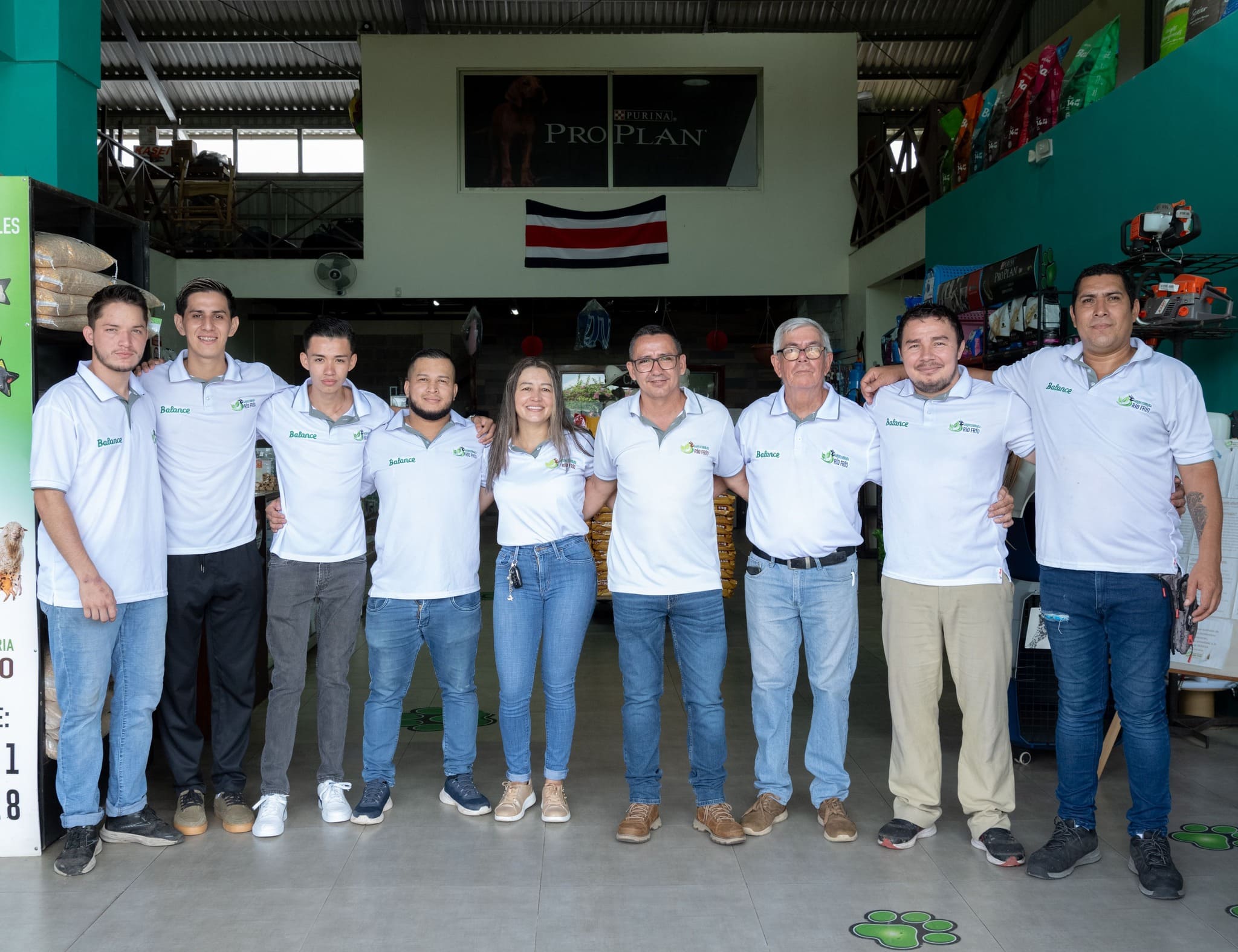 Equipo de la agroveterinaria